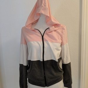 🌺3 for $25🌺Tricolor zip hoodie